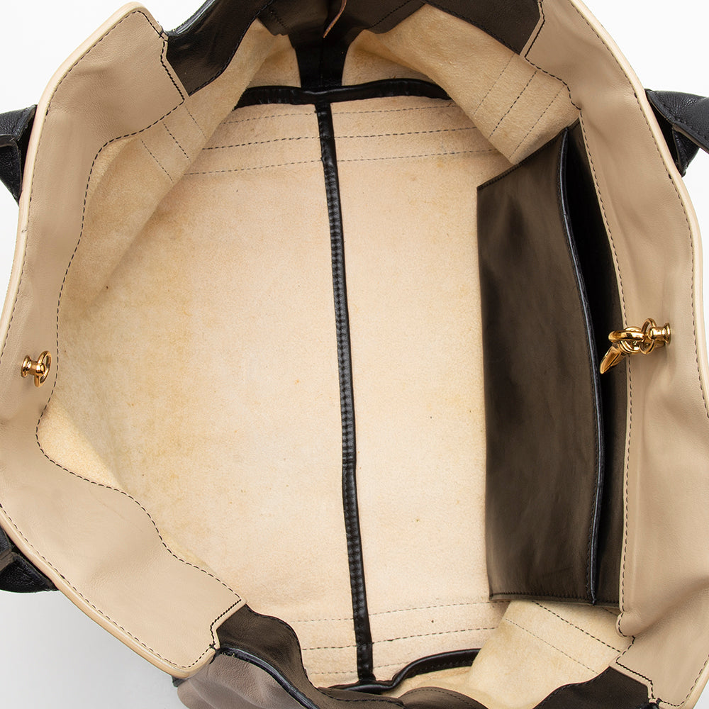 Chloe Leather Alison Tote (SHF-12075)