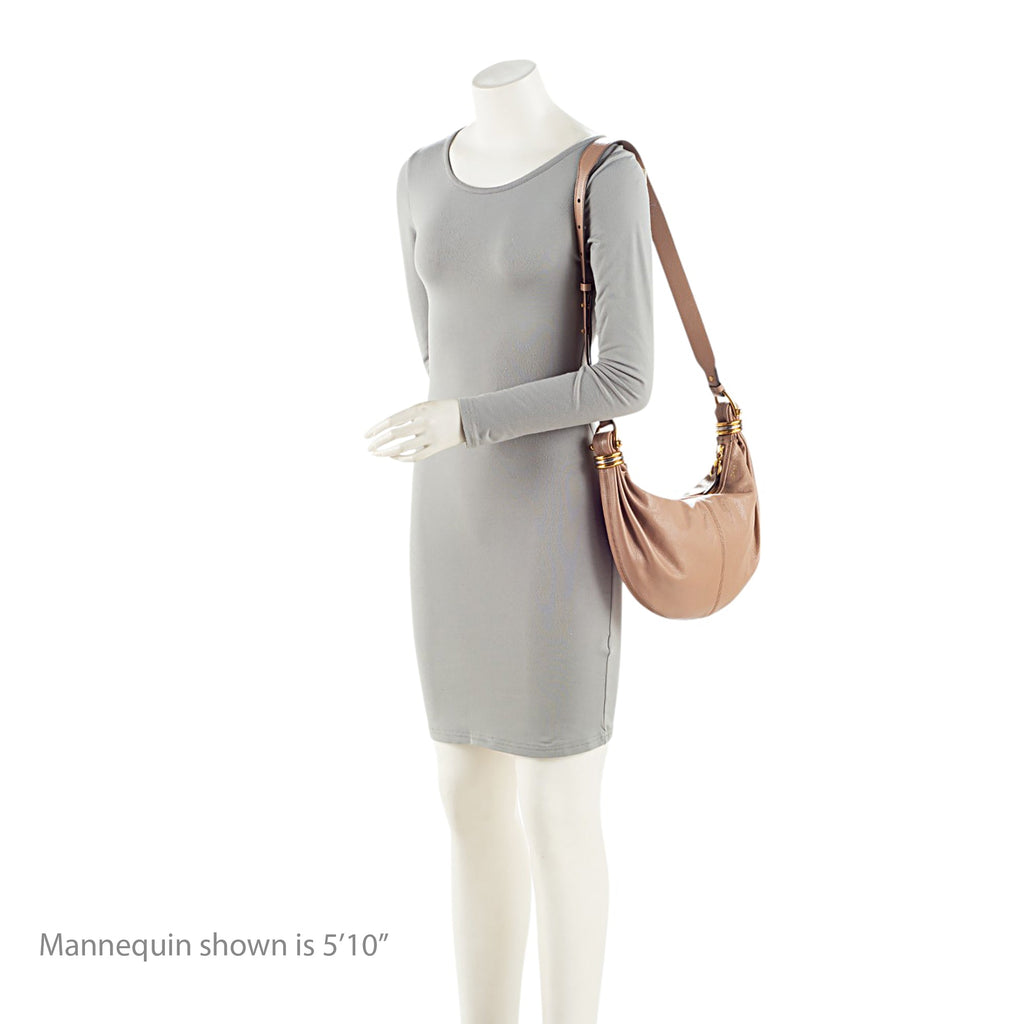 Chloe Leather Bracelet Small Hobo
