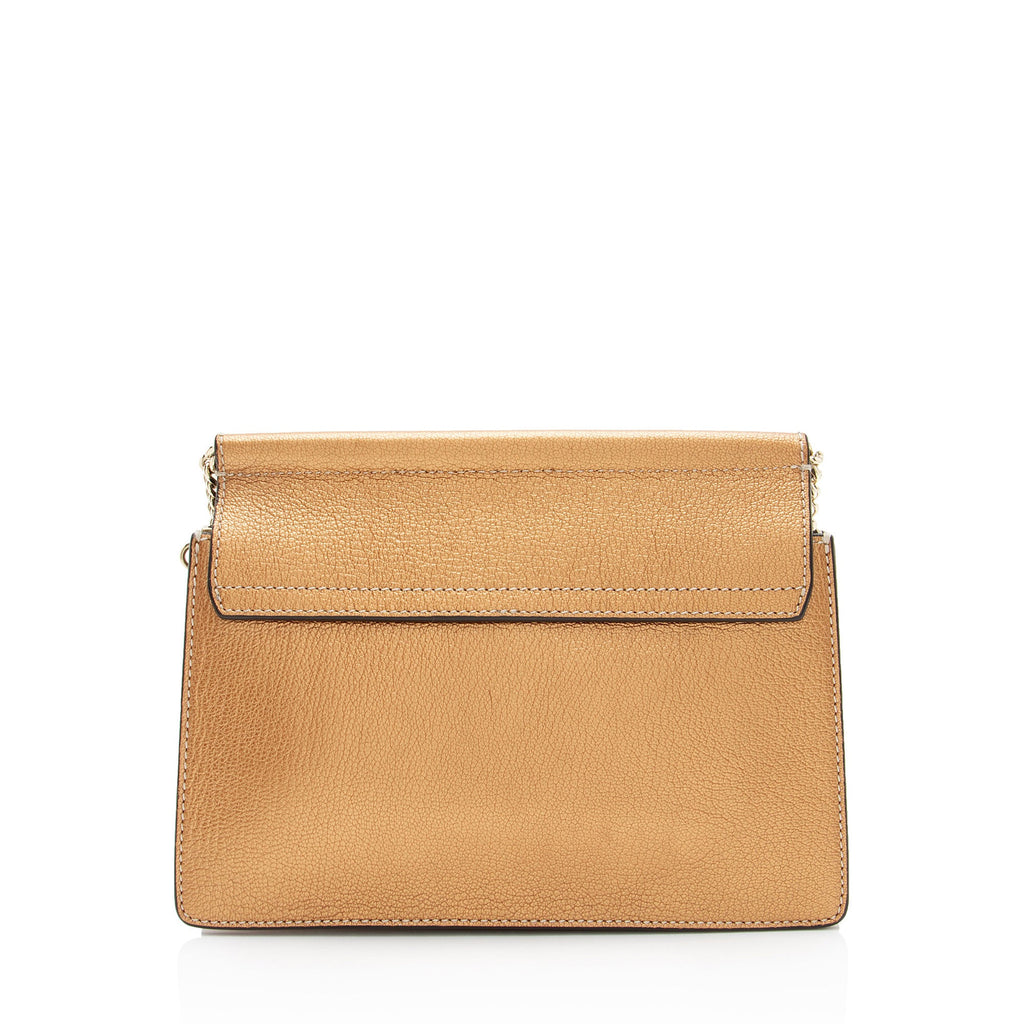 Chloe Metallic Calfskin Faye Mini Shoulder Bag
