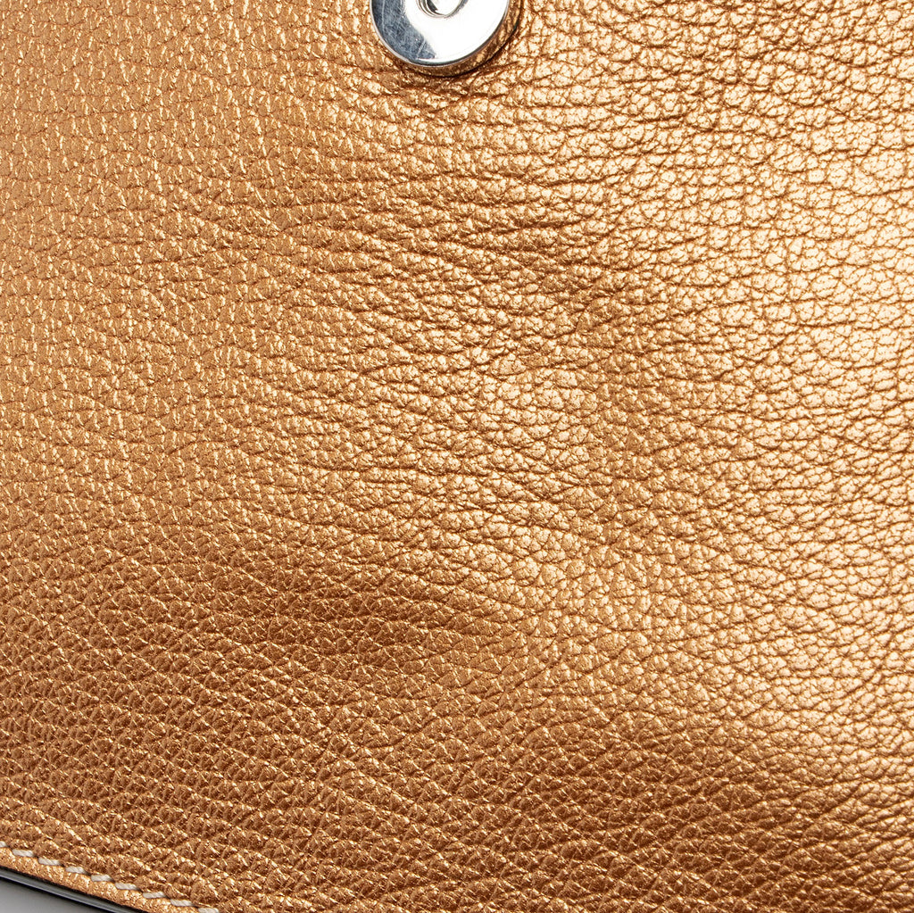Chloe Metallic Calfskin Faye Mini Shoulder Bag