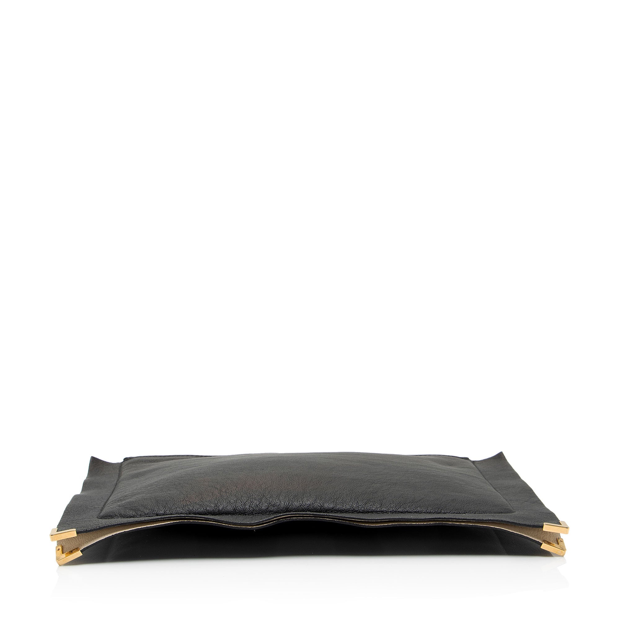 Chloe Sheepskin Ghost Flat Pouch Clutch