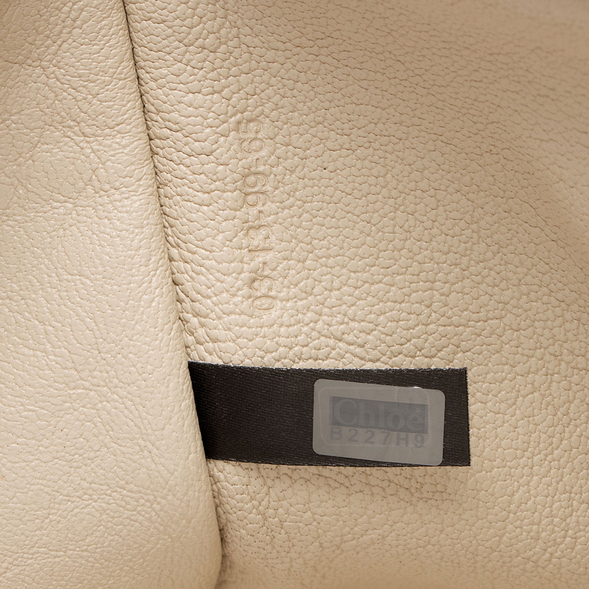 Chloe Sheepskin Ghost Flat Pouch Clutch