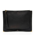 Chloe Sheepskin Ghost Flat Pouch Clutch