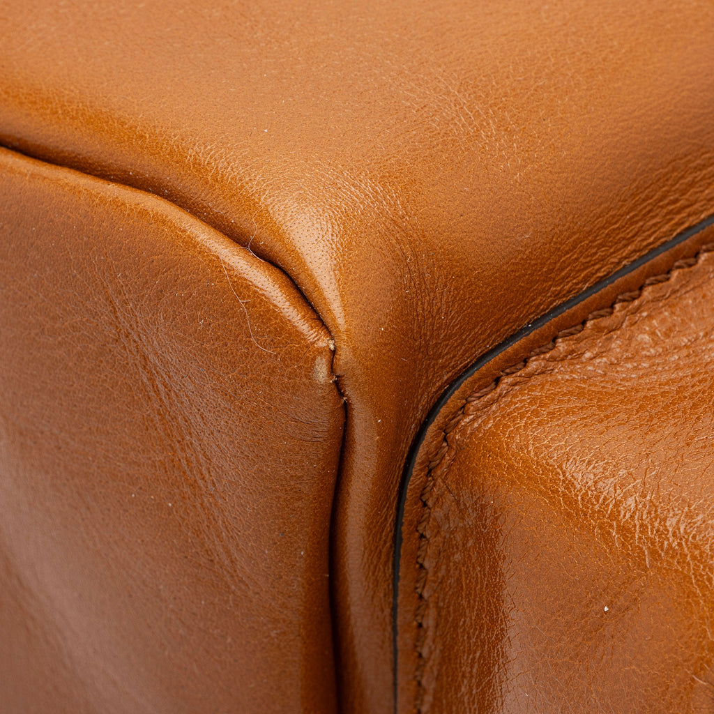 Chloe Shiny Leather Medium Camera Bag