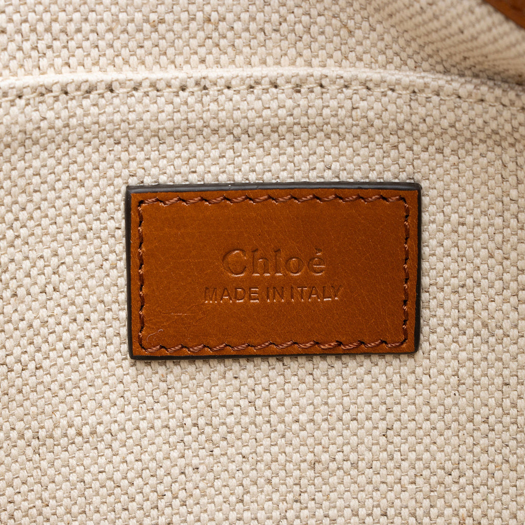 Chloe Shiny Leather Medium Camera Bag