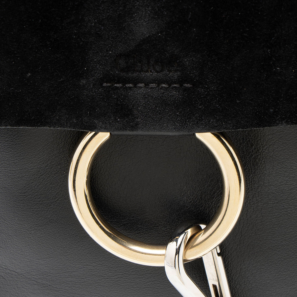 Chloe Suede Calfskin Faye Small Bracelet Bag