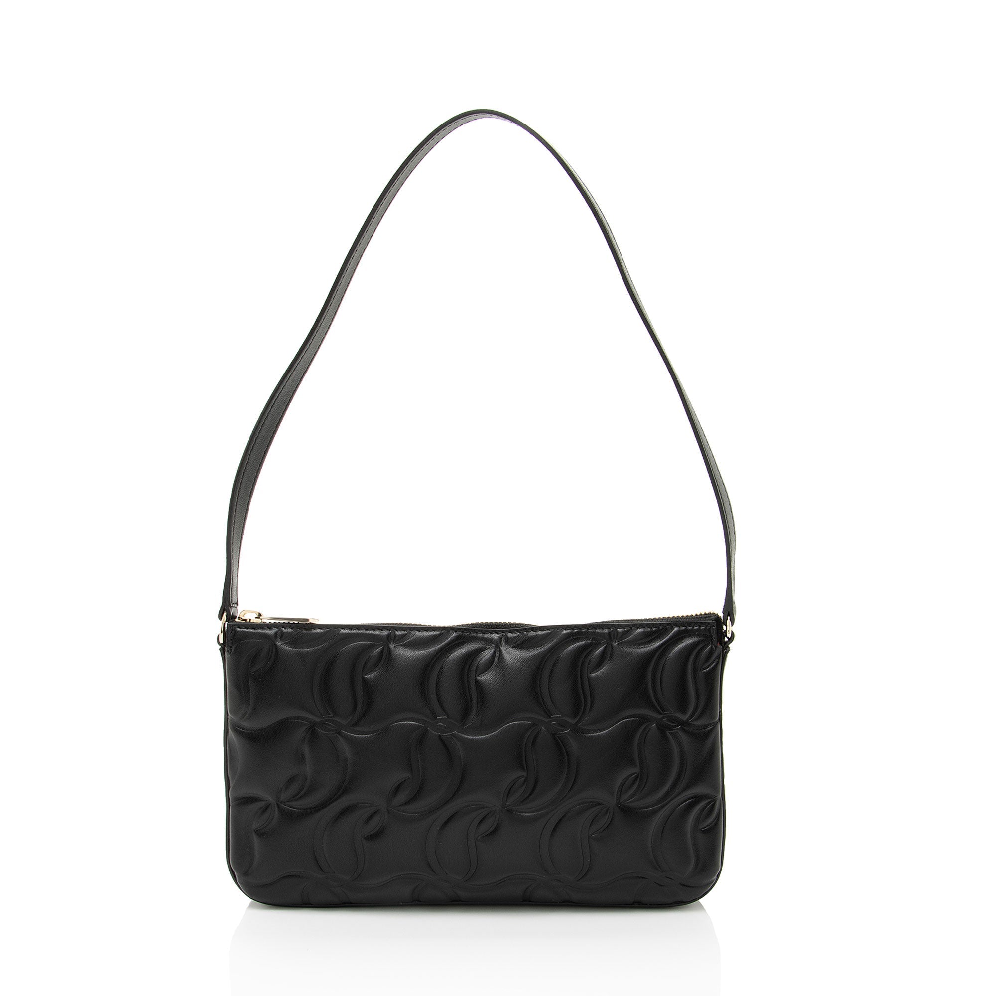 Christian Louboutin CL Embossed Nappa Loubila Shoulder Bag