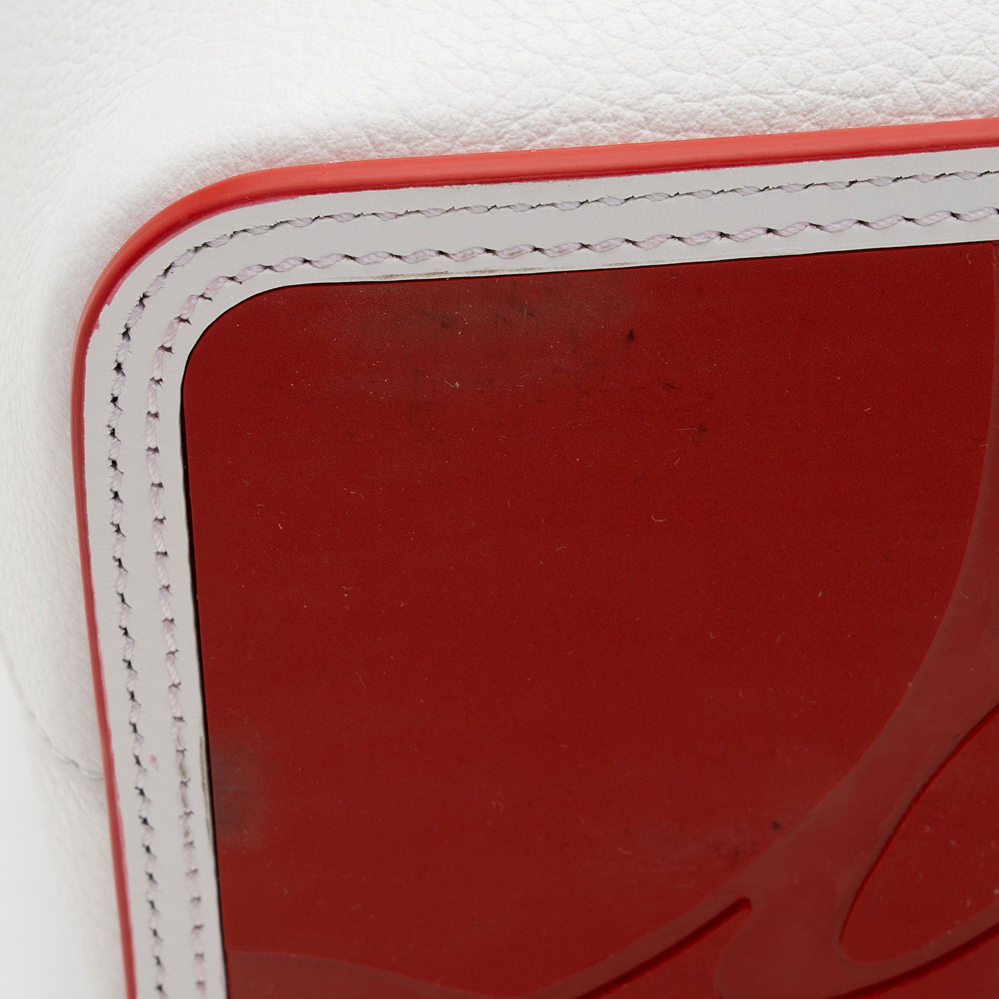 Christian Louboutin Calfskin Couronnes Sevillana Cabata Tote (SHF-CSufWo)