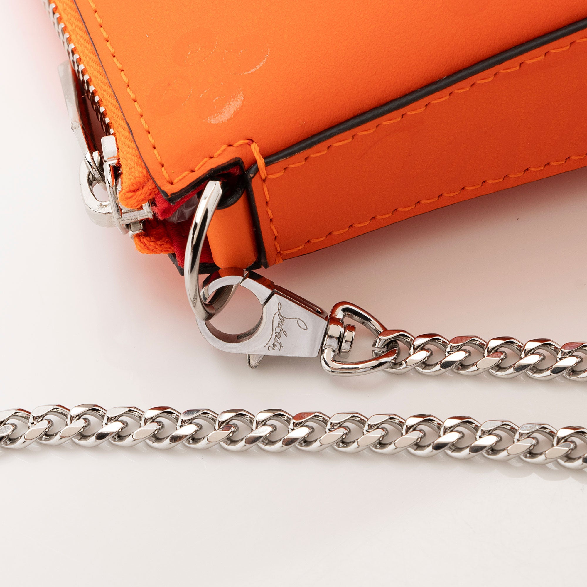 Christian Louboutin Calfskin Loubinthesky Loubila Pouch (SHF-xspmAZ)