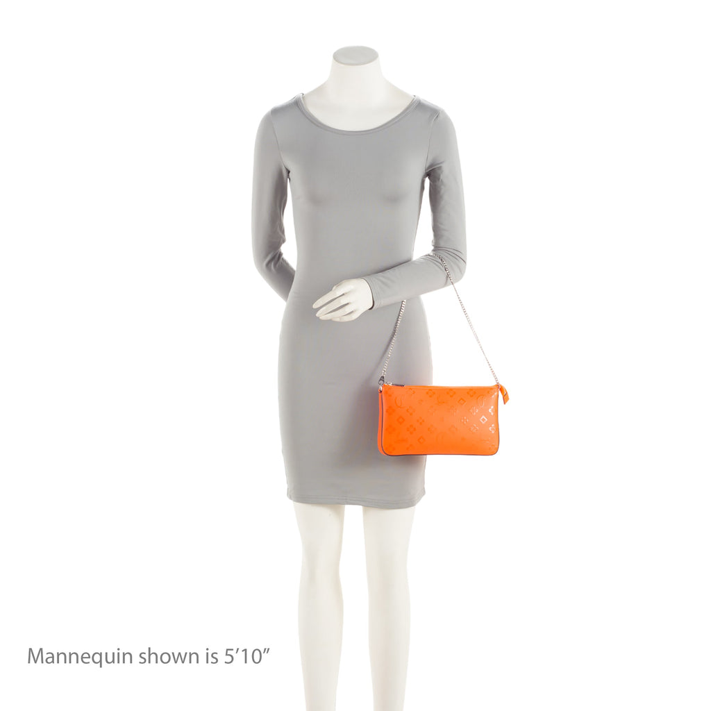 Christian Louboutin Calfskin Loubinthesky Loubila Pouch (SHF-1NOmuV)
