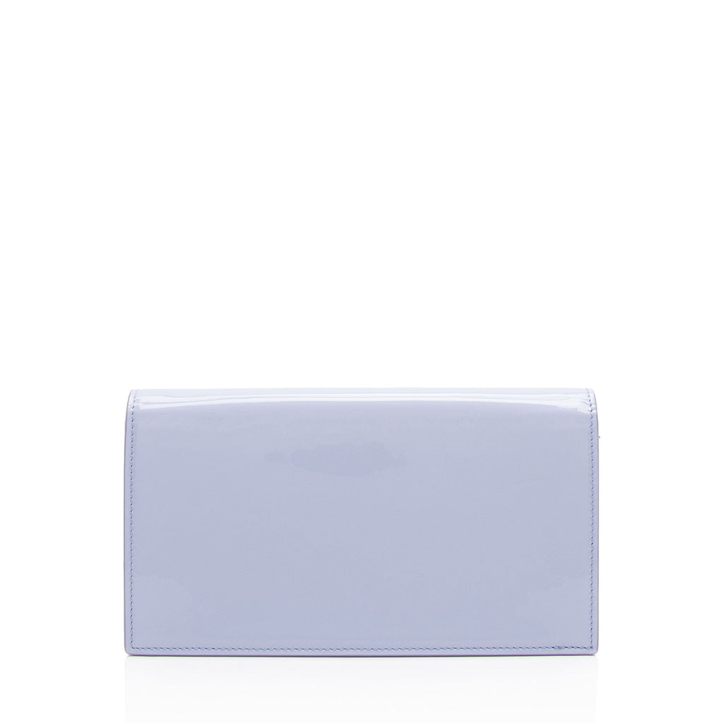 Christian Louboutin Embellished Patent Leather Loubi54 Clutch