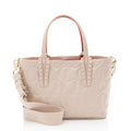 Christian Louboutin Embossed Leather Cabata Mini Tote