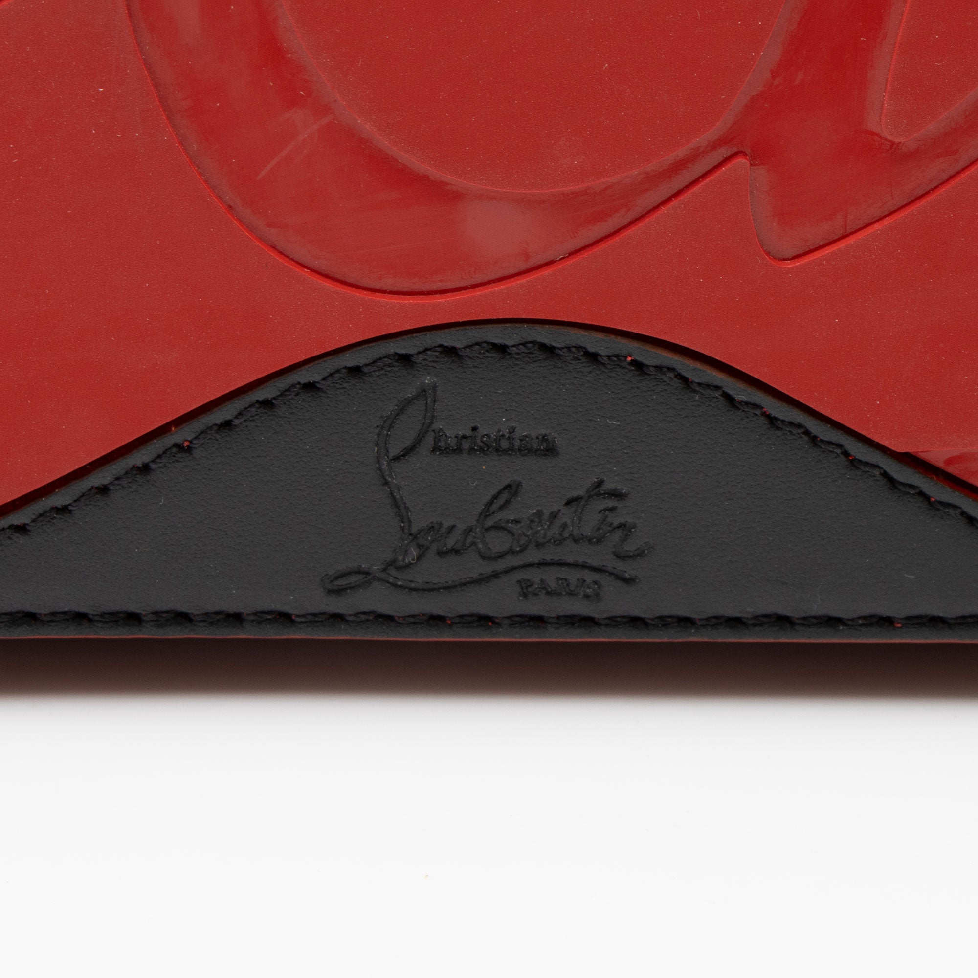Christian Louboutin Leather Degrade Loubinthesky Spiked Cabata Tote