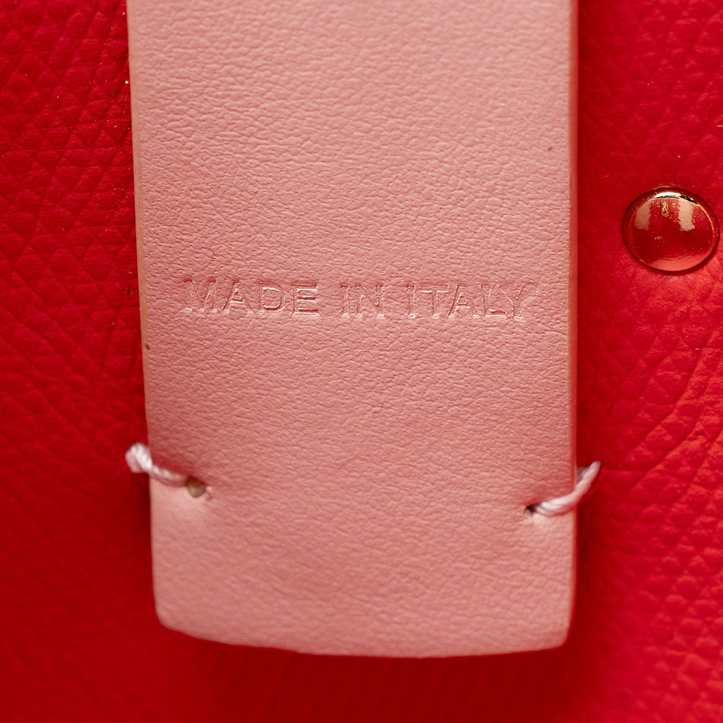 Christian Louboutin Leather Empire Spike Cabata N/S Mini Tote