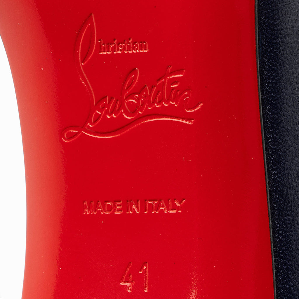 Christian Louboutin Leather Iriza d'Orsay Pumps - Size 11 / 41