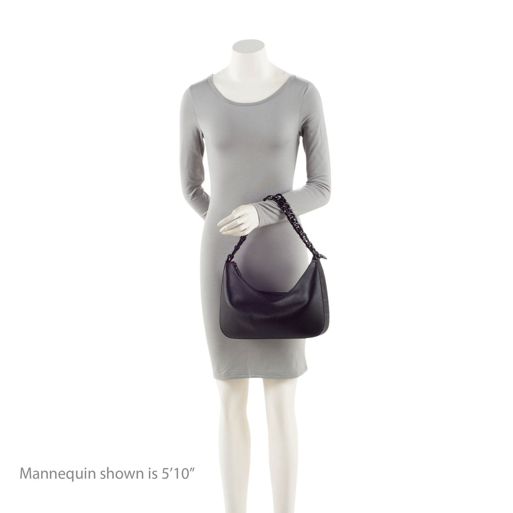 Christian Louboutin Leather Loubila Chain Shoulder Bag