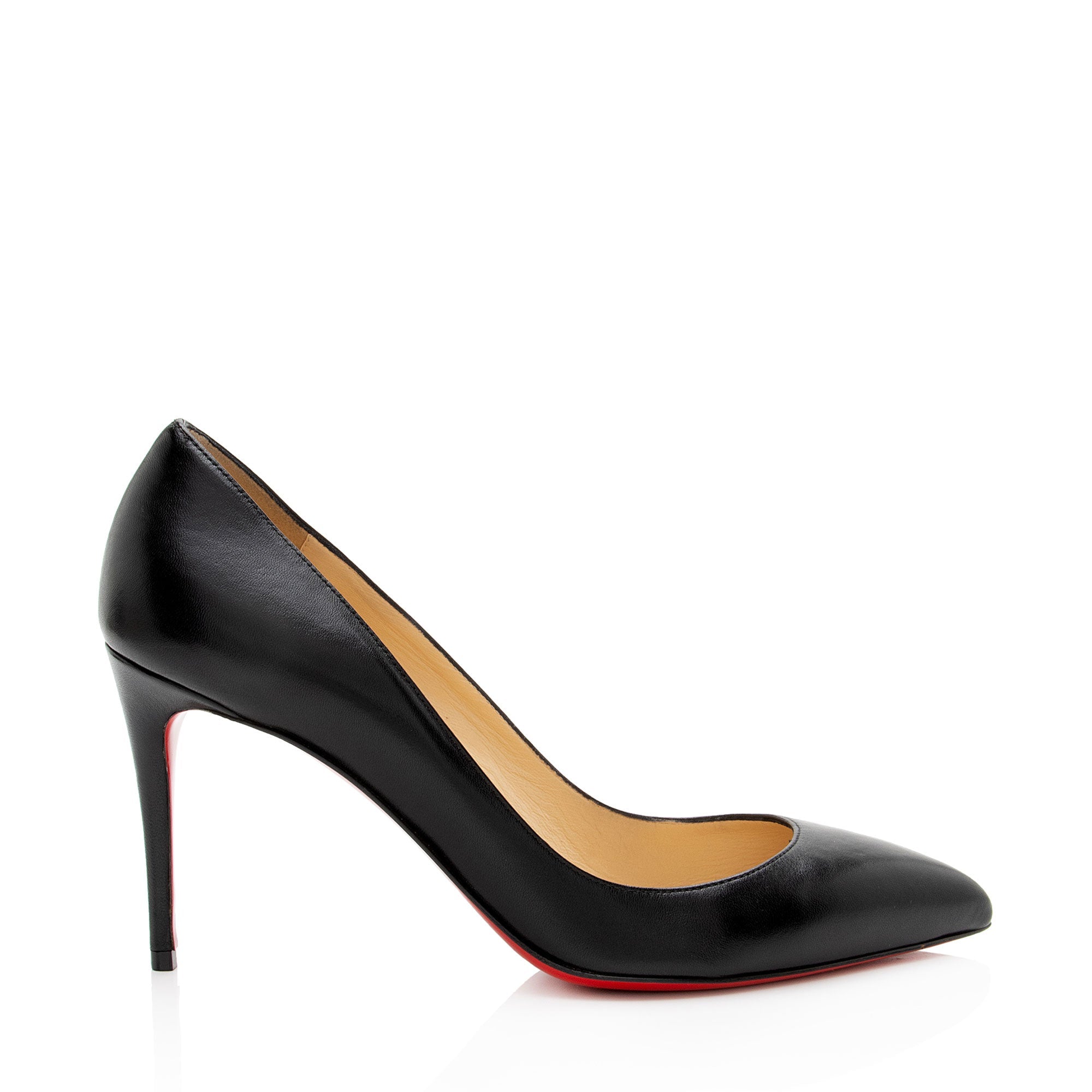 Christian Louboutin Leather Pigalle Follies 85 Pumps - Size 9.5 / 39.5
