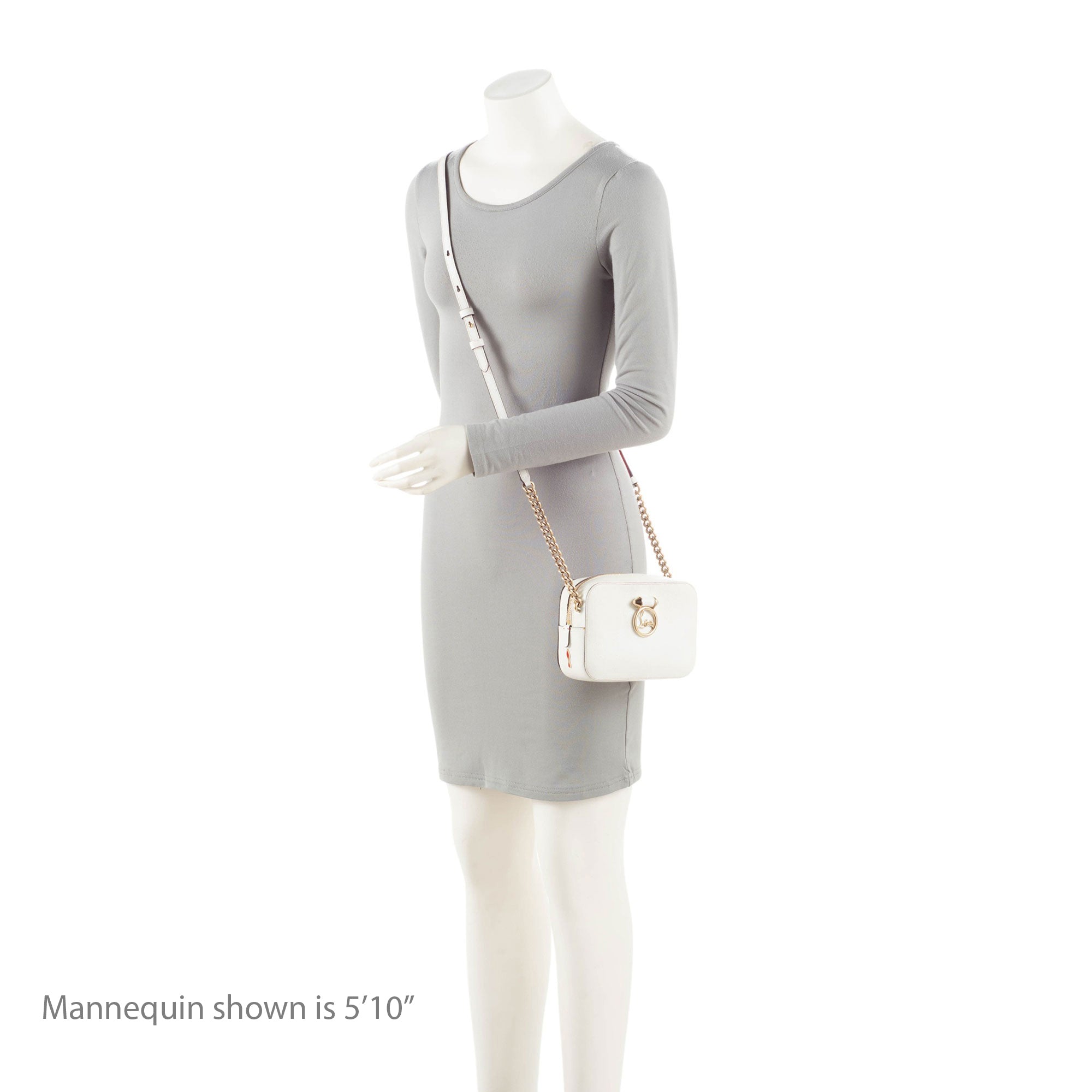 Christian Louboutin Leather Rubylou Mini Crossbody