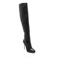 Christian Louboutin Leather Sempre Monica Over the Knee Boots - Size 10 / 40