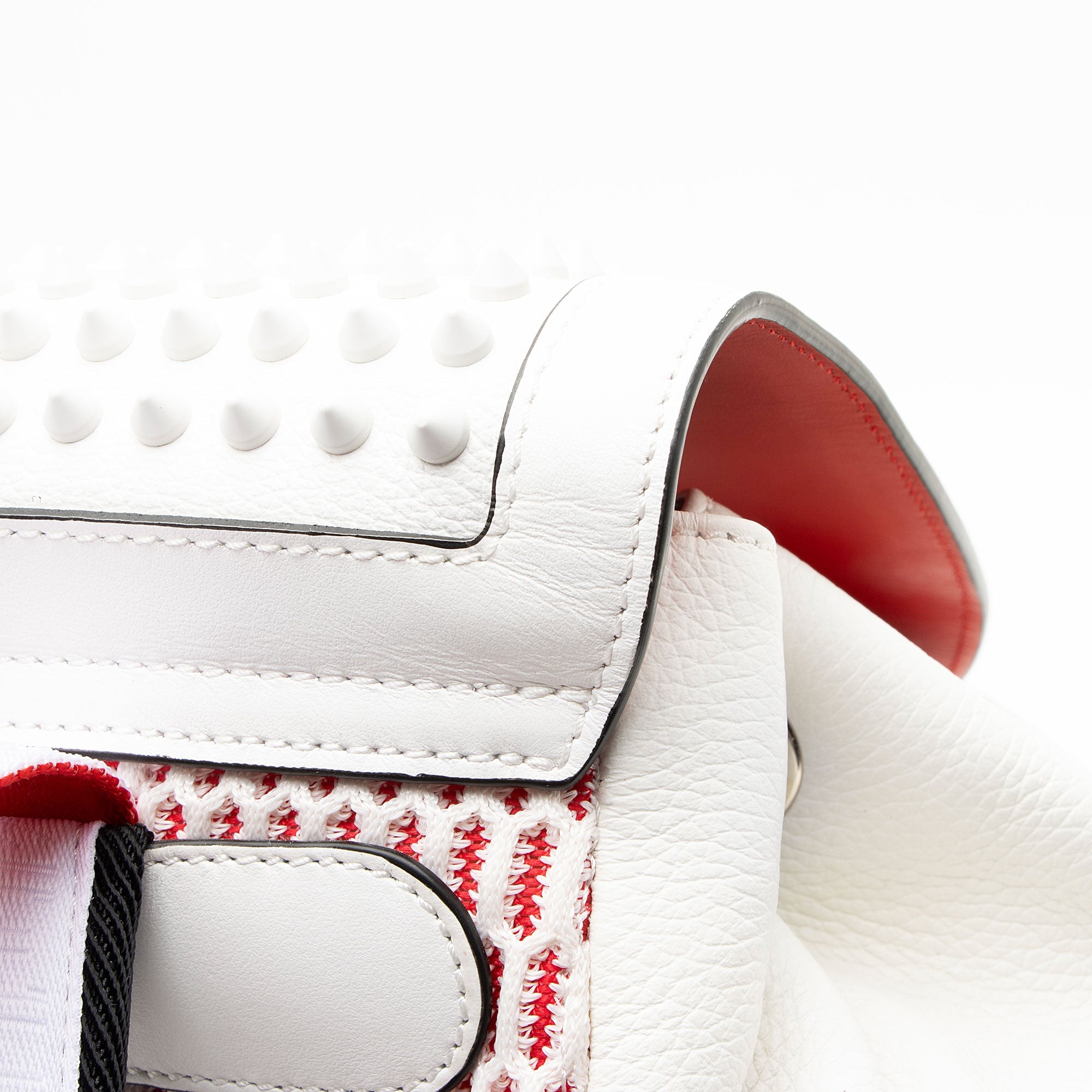 Christian Louboutin Leather Spiked Explorafunk Backpack