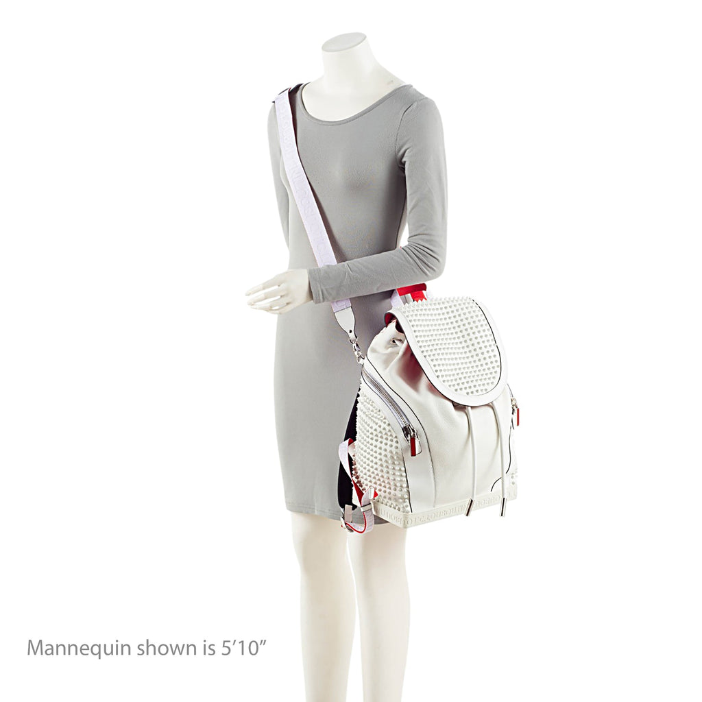 Christian Louboutin Leather Spiked Explorafunk Backpack