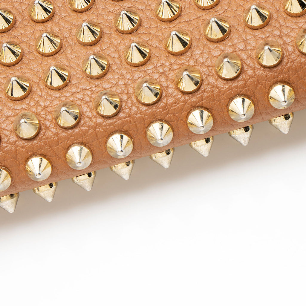 Christian Louboutin Leather Spiked Panettone Wallet