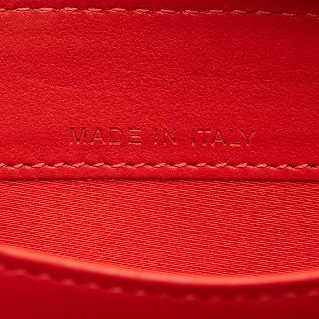 Christian Louboutin Leather Spiked Panettone Wallet