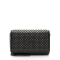 Christian Louboutin Leather Spiked Studs Paloma Wallet on Chain