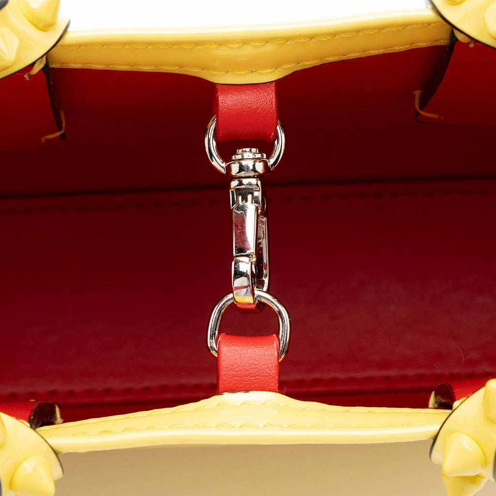 Christian Louboutin Patent Leather Cabata Nano Tote