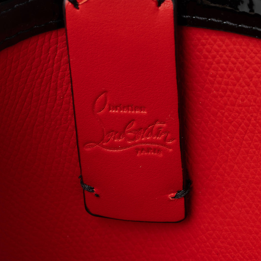 Christian Louboutin Patent Leather Cabata Mini Tote (SHF-JPmRvx)