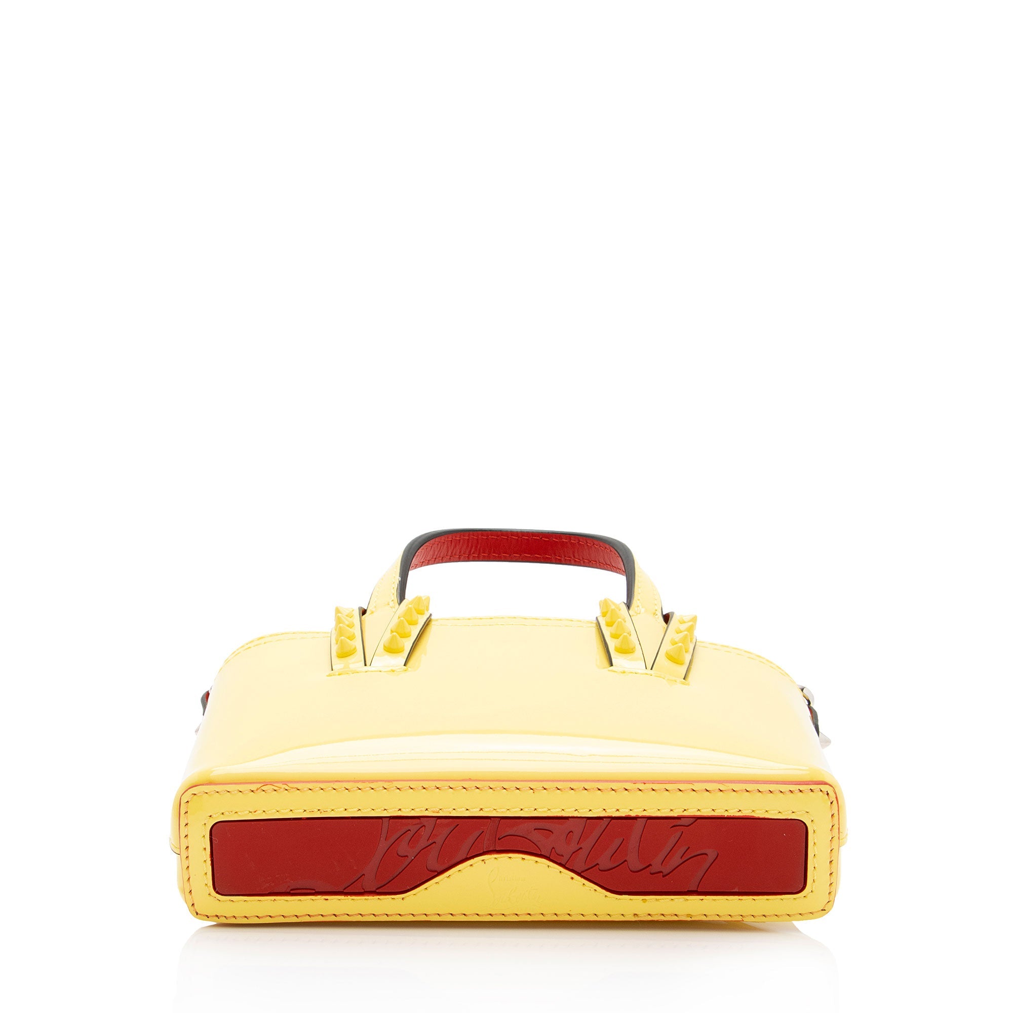 Christian Louboutin Patent Leather Cabata Nano Tote