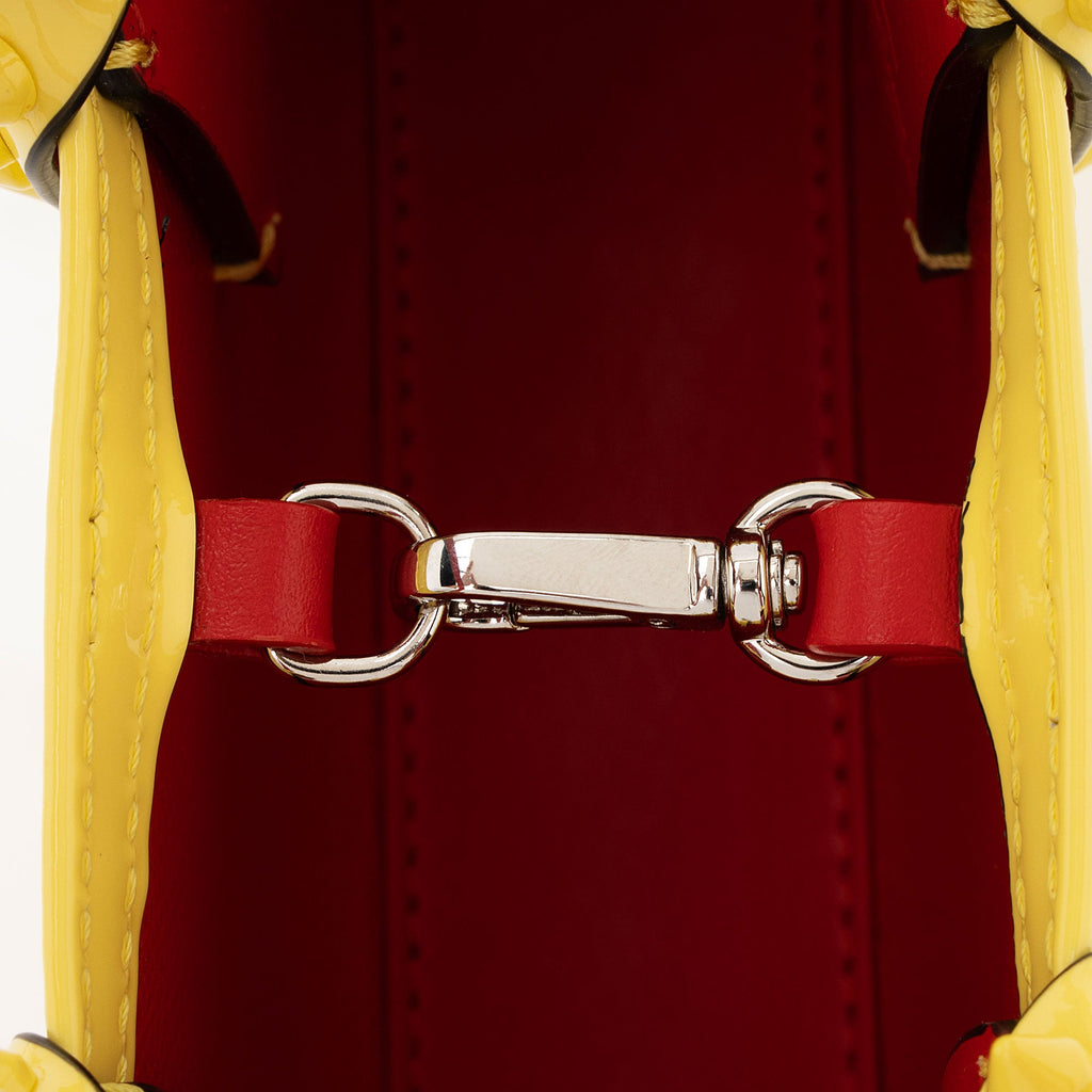Christian Louboutin Patent Leather Cabata Nano Tote
