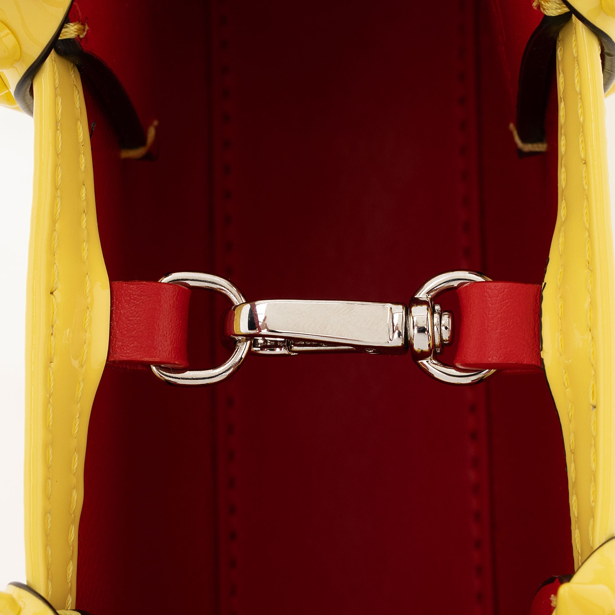 Christian Louboutin Patent Leather Cabata Nano Tote