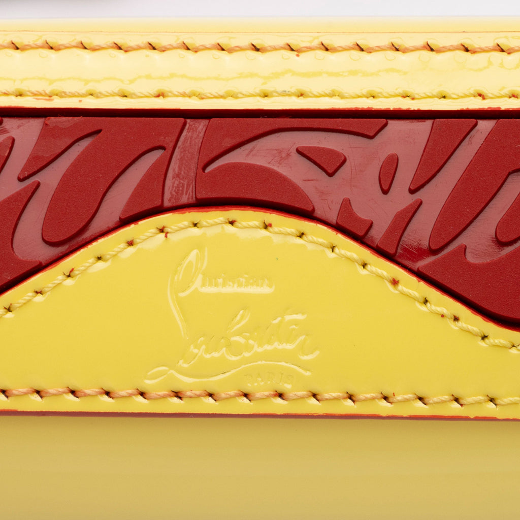 Christian Louboutin Patent Leather Cabata Nano Tote
