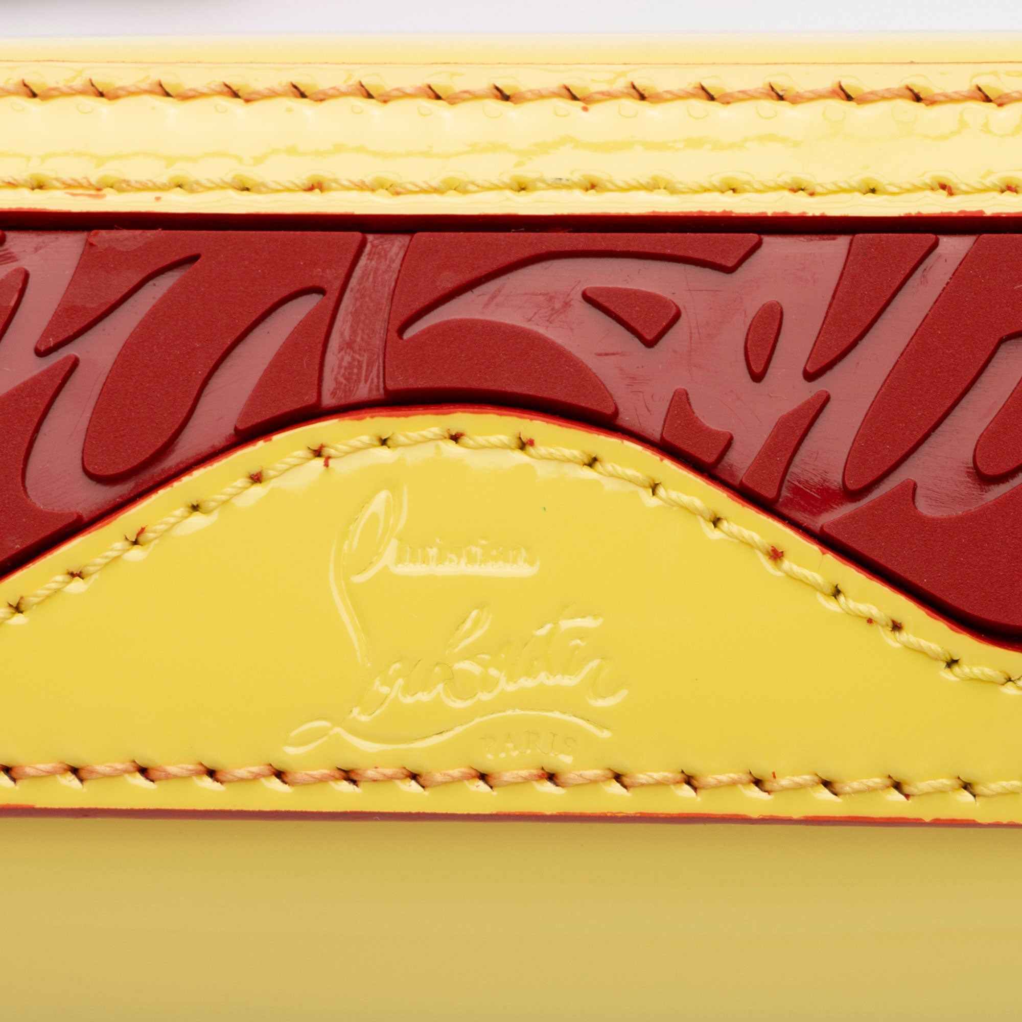 Christian Louboutin Patent Leather Cabata Nano Tote