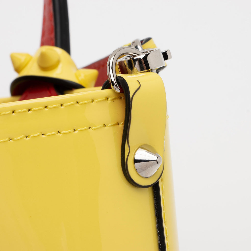 Christian Louboutin Patent Leather Cabata Nano Tote