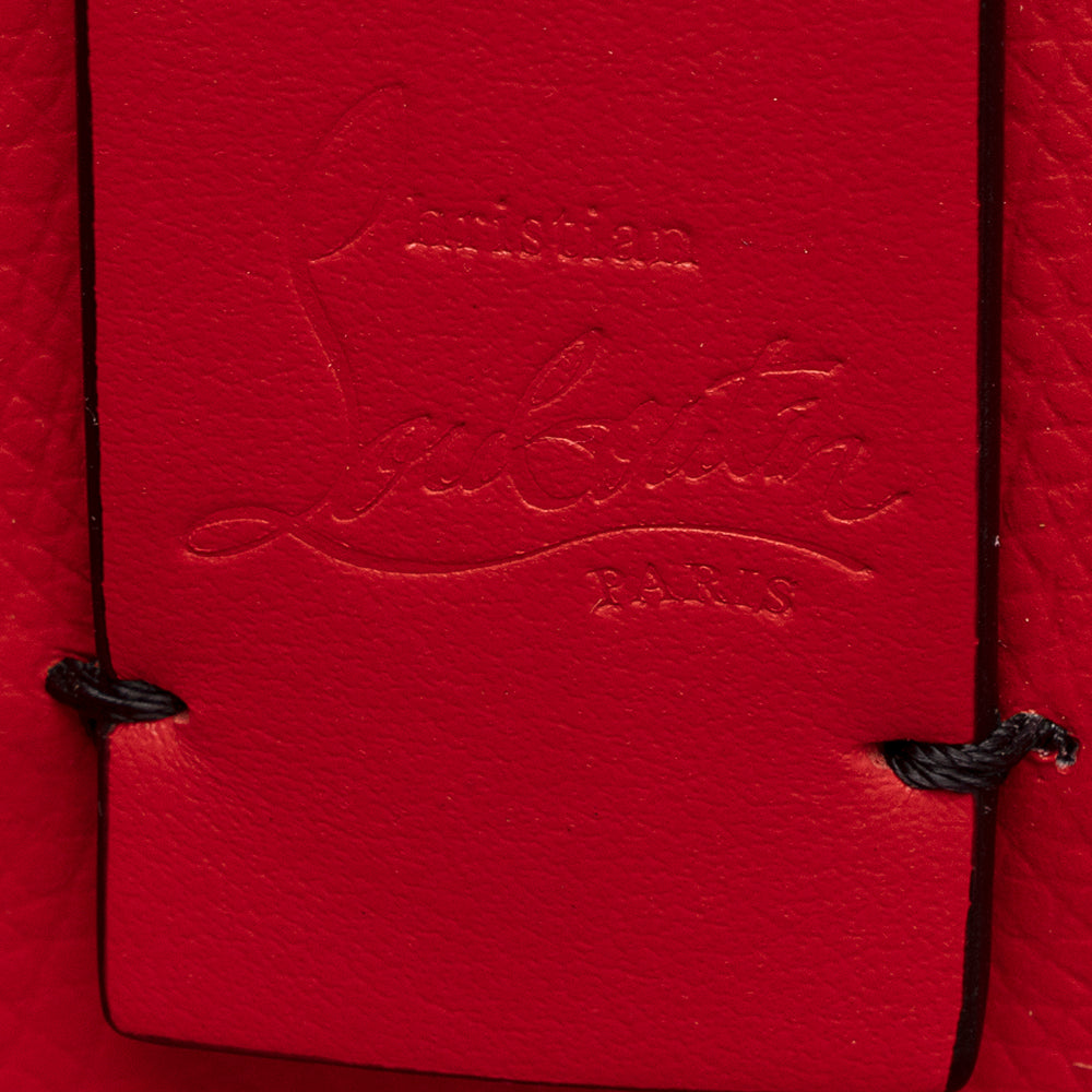 Christian Louboutin Patent Leather Discolaser Cabata Loubinthesky Small Tote (SHF-21342)