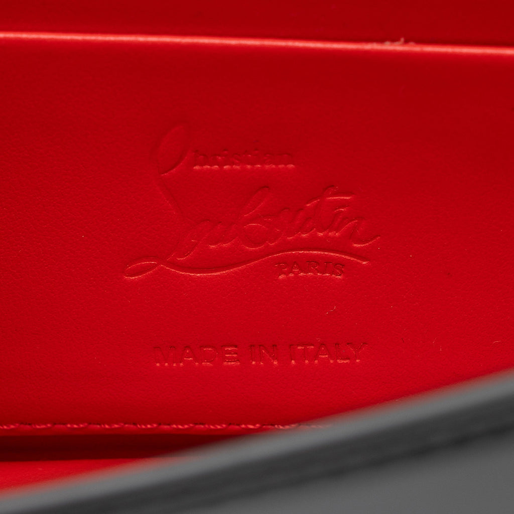 Christian Louboutin Patent Leather Loubi54 Clutch (SHF-ZH1AVI)