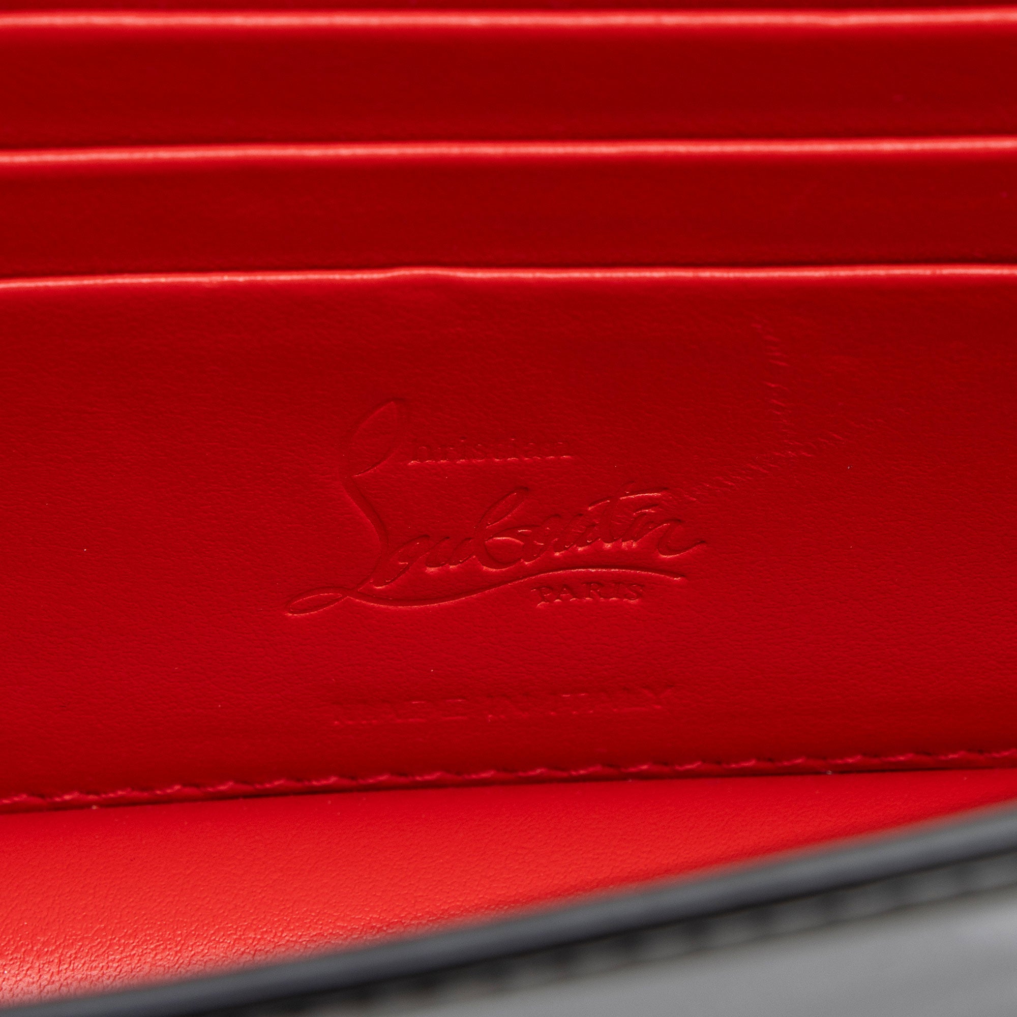 Christian Louboutin Patent Leather Loubi54 Clutch