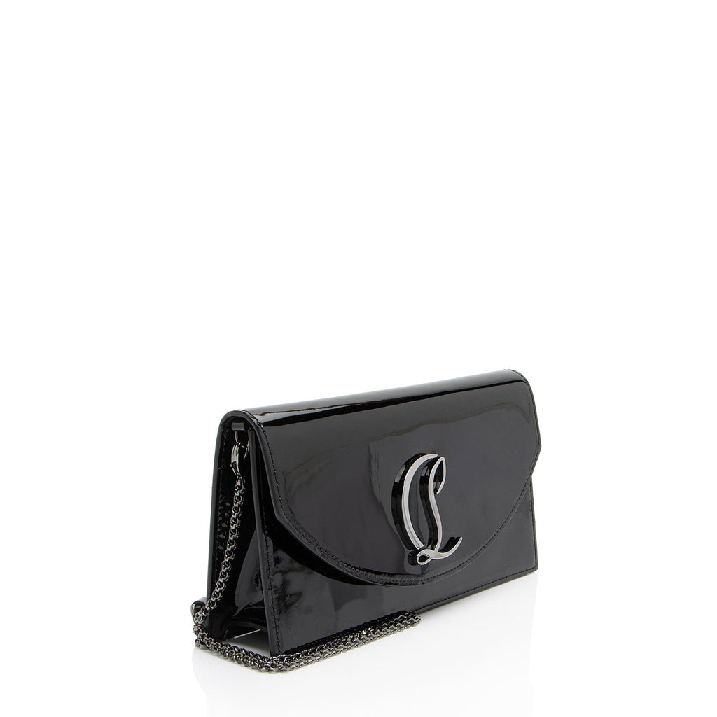 Christian Louboutin Patent Leather Loubi54 Clutch