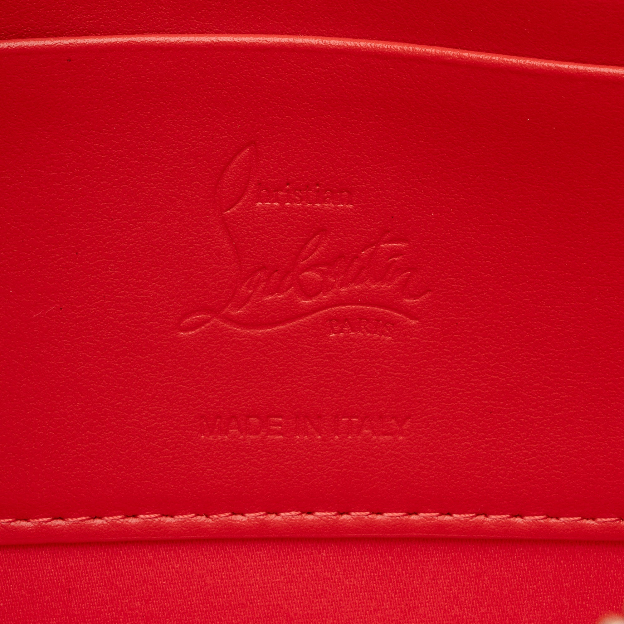 Christian Louboutin Patent Leather Loubila Pouch (SHF-Qi9taM)