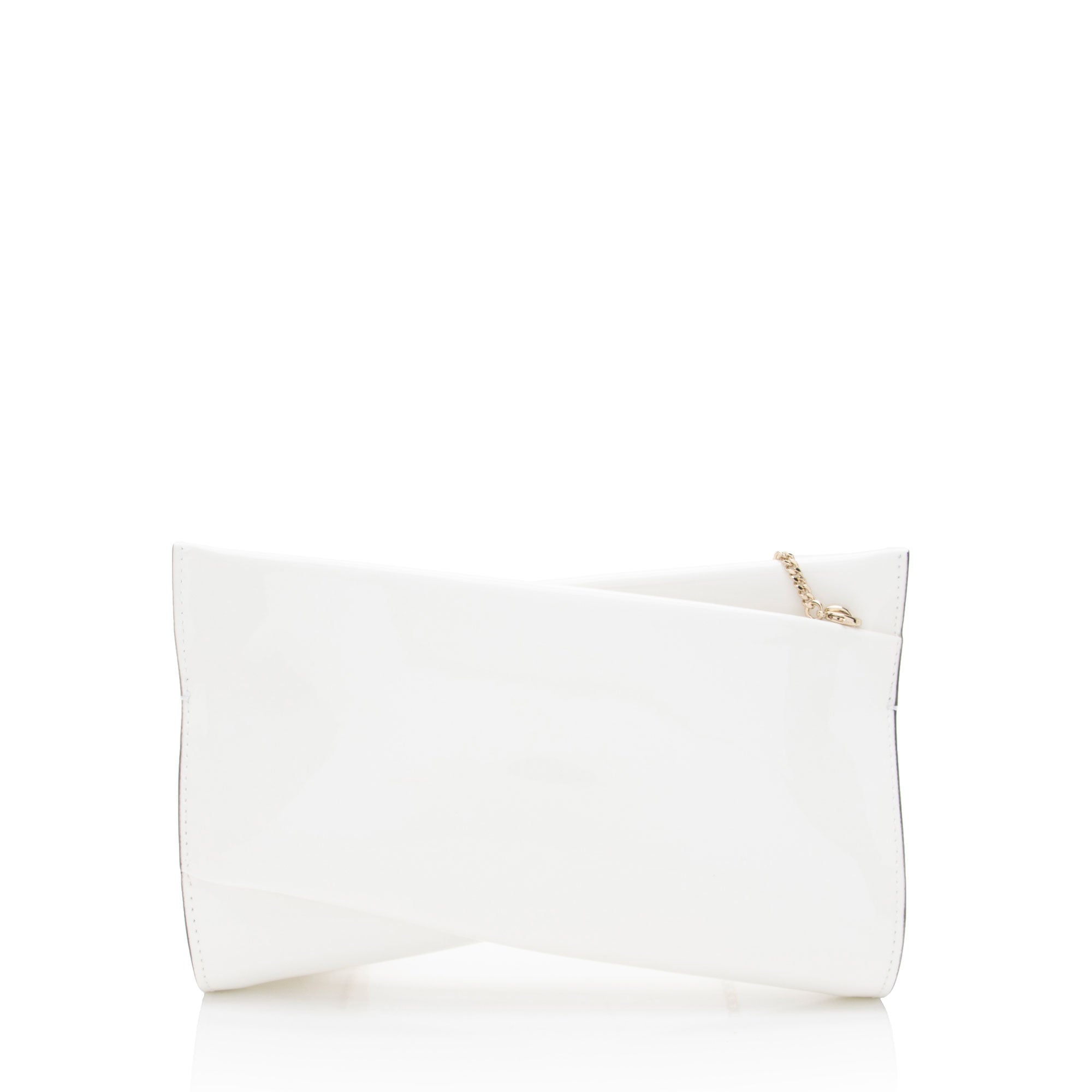 Christian Louboutin Patent Leather Loubitwist Clutch