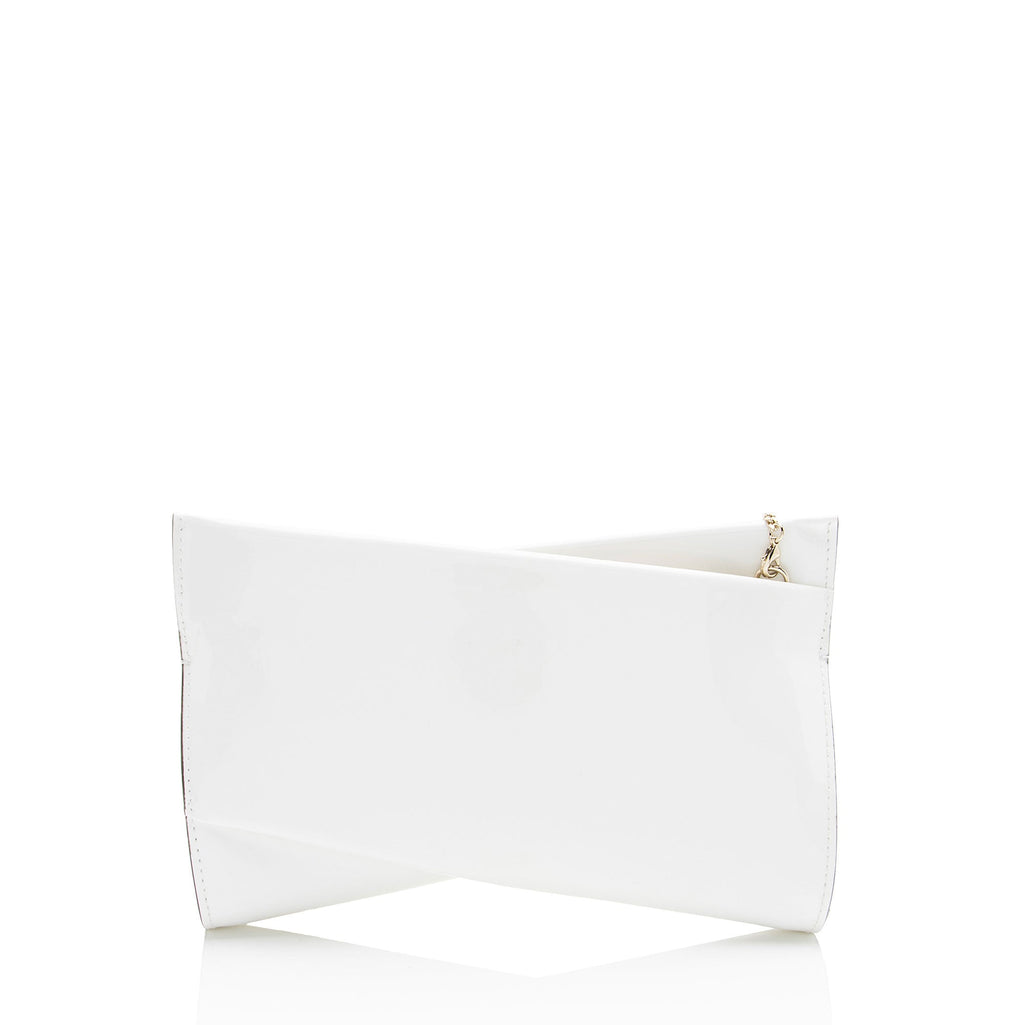 Christian Louboutin Patent Leather Loubitwist Clutch