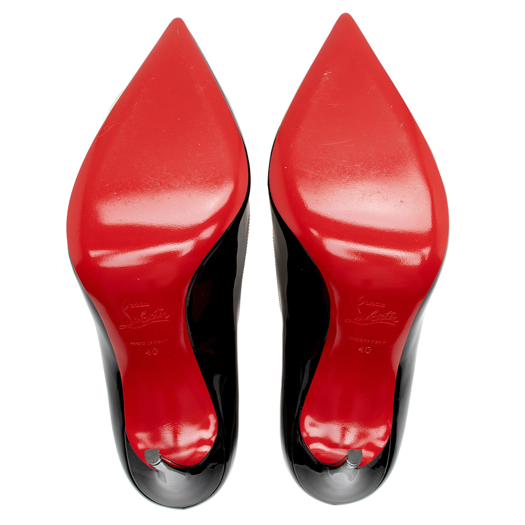 Christian Louboutin Patent Leather Pigalle Follies 100 Pumps - Size 10 / 40 (SHF-m7KBOe)