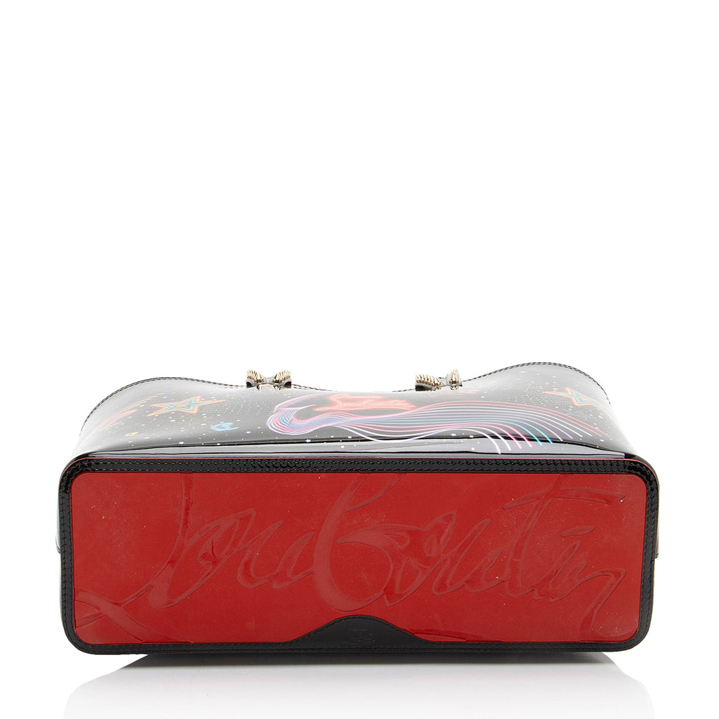 Christian Louboutin Patent Leather Starlight Cabata Small Tote
