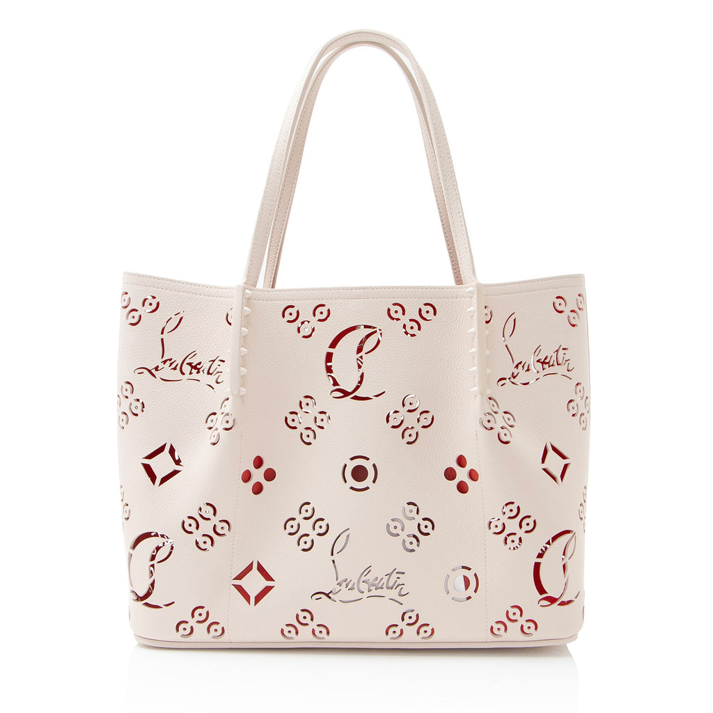 Christian Louboutin Perforated Leather Loubinthesky Cabarock Large Tote