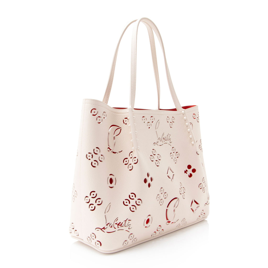 Christian Louboutin Perforated Leather Loubinthesky Cabarock Large Tote