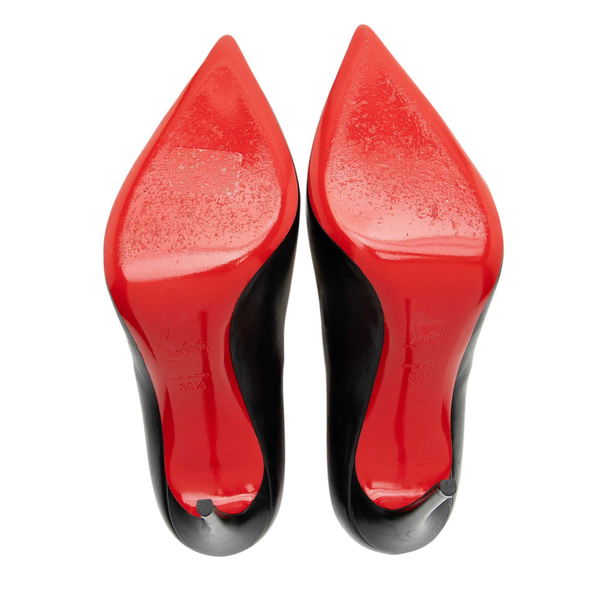 Christian Louboutin Shiny Nappa Pigalle Follies 100 Pumps - Size 9.5 / 39.5