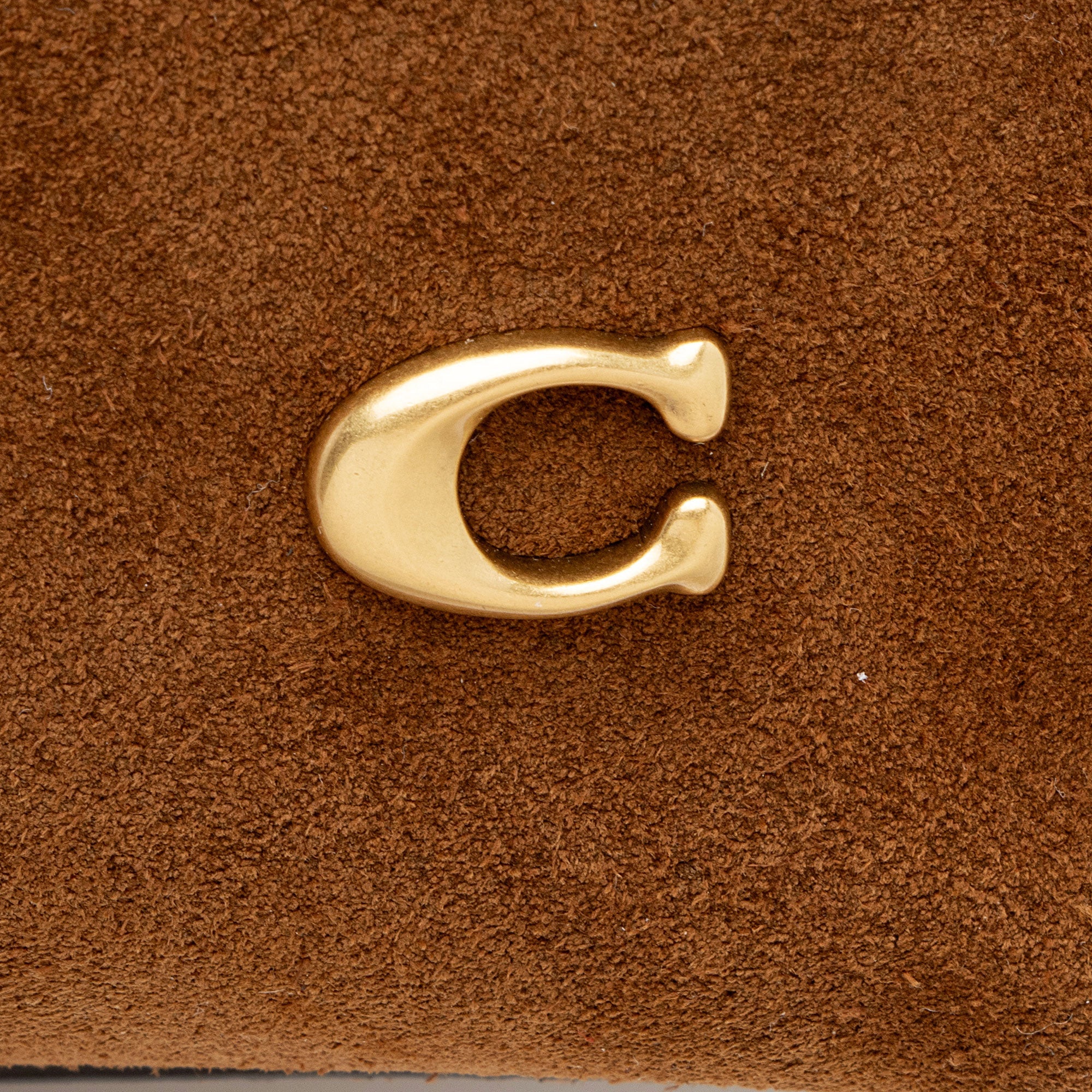 Coach Suede Lana 19 Shoulder Bag