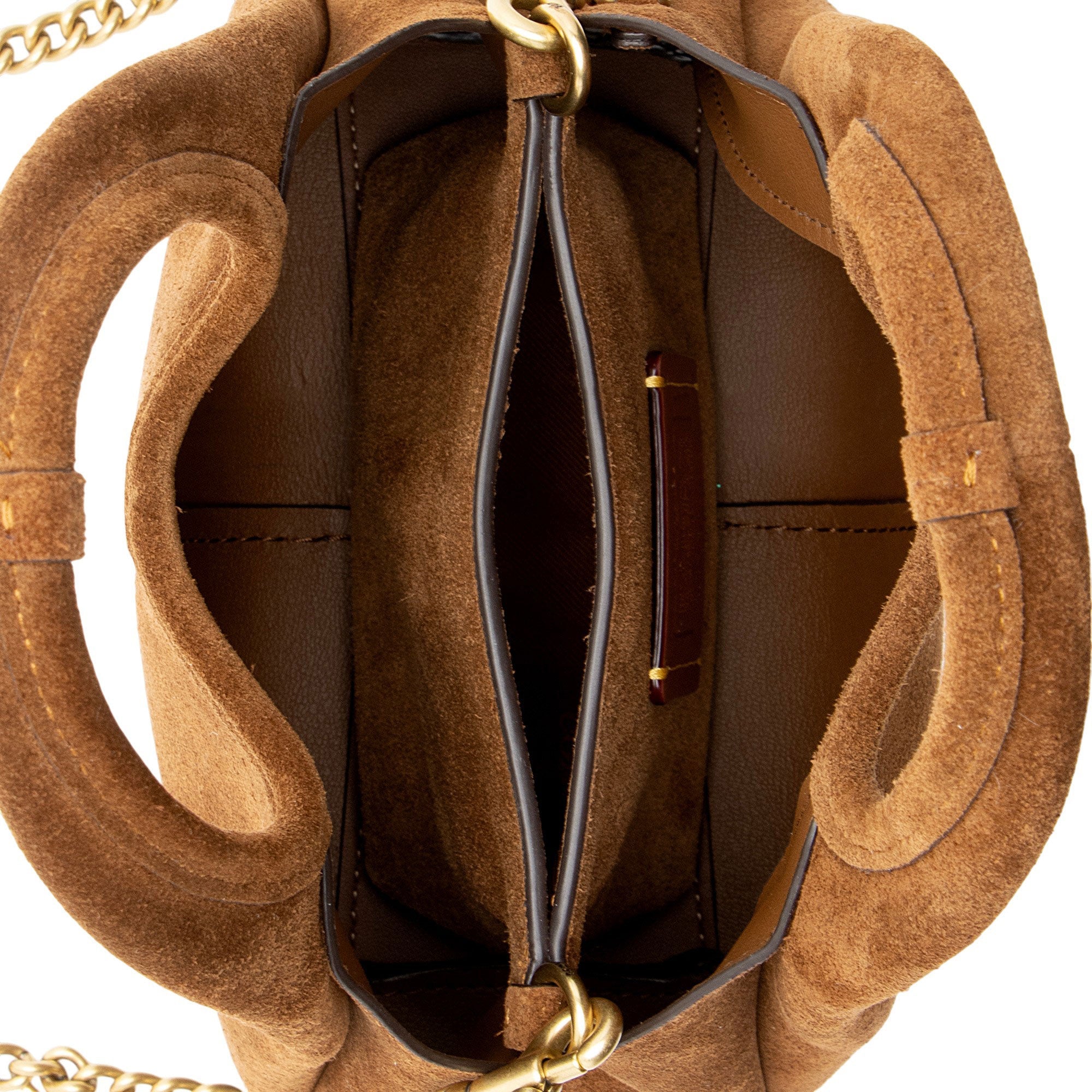 Coach Suede Lana 19 Shoulder Bag